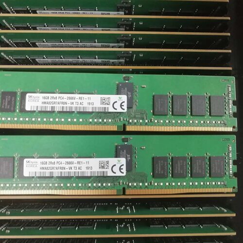 SK海力士 16G 2RX8 2666 DDR4 服务器内存条 HMA82GR7AFR8N-VK