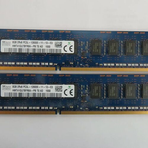 新款海力士 8G PC3L-12800E DDR3 1600纯ECC 8GB UDIMM服务器内存
