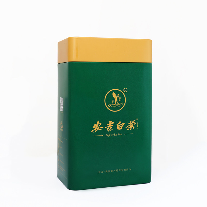 严荣火雨前经典茶江南天池牌安吉白茶一级125克白叶茶绿茶新茶