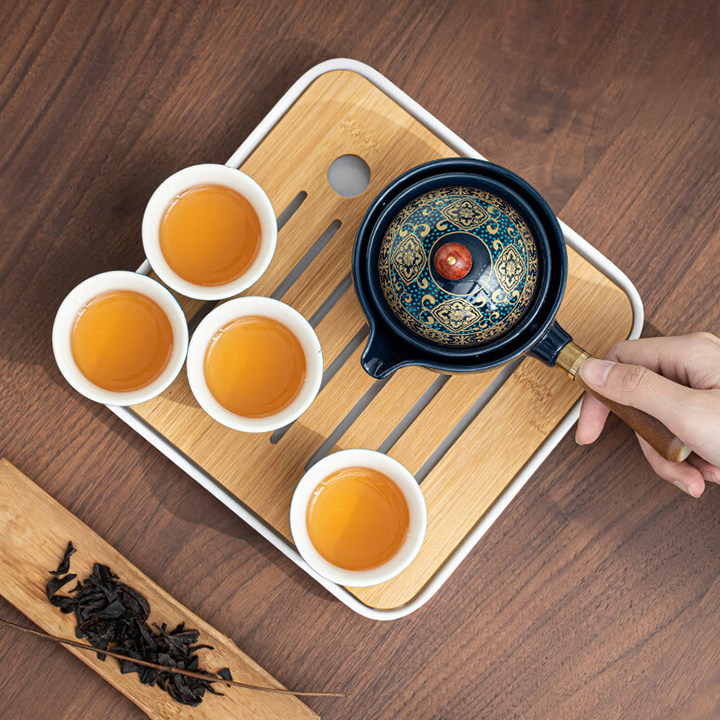 一壶四杯带茶盘套装便携侧把旅行茶具手提包送礼旅行套装茶具套装,餐饮具,旅行茶具,淘宝优惠券,粉丝福利购,淘宝优惠卷
