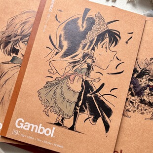 国誉牛皮纸campus名侦探柯南怪盗基德灰原哀笔记本子限定二次元痛