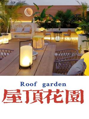 屋顶花园设计私家花园露台花园设计阳光房别墅户外庭院景观