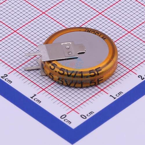 超级电容器 超级电容器 5.5V 1.5F WTC5V51F5Z-0519V 全新 可拍