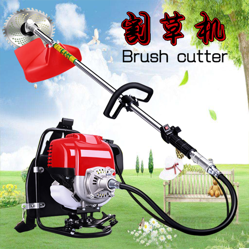 四冲程背负式割灌机割草机除草机割稻谷松土机割稻机收割机|ruв категории доставка цветов/цветок моделирования/растения садоводства, садовых принадлежностей, косилка/газонокосилка - от Buy2taobao.com для оказания профессиональной услуги покупки агента Taobao