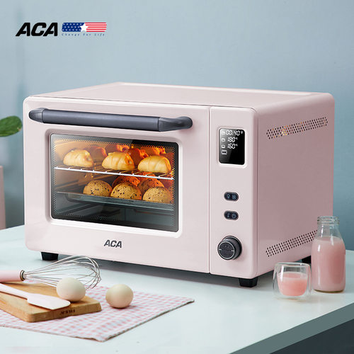 ACA/北美电器 ATO-E43A电烤箱家用小型40L大容量烘焙蛋糕