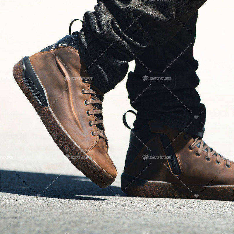 丹尼斯骑行鞋METRACTIVE透气防水城市复古越野休闲摩托机车骑行靴