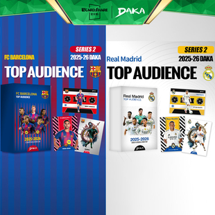 25-26DAKA皇马皇家马德里巴萨巴塞罗那TOPAUDIENCE足球球星优卡赏