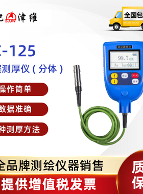 SSWJ世纪津维TC-125 涂层测厚仪 -分体一体双用