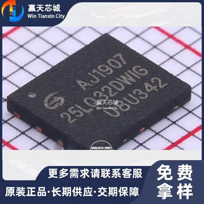 主营GD/兆易GD25LQ32DWIGR处理器现货GD25LQ32DWIG大量库存