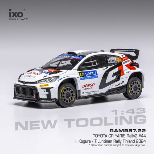 IXO143丰田RALLY2拉力赛车模型