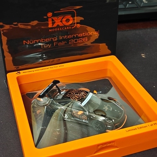 保时捷911GT3纪念装 IXO新品 2026年德国纽伦堡玩具展 现货即发
