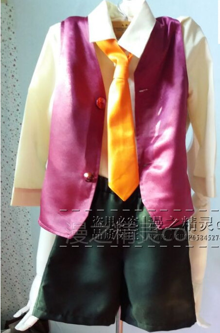 cosplay樱桃小丸子同学花轮/花轮和彦COS衣服