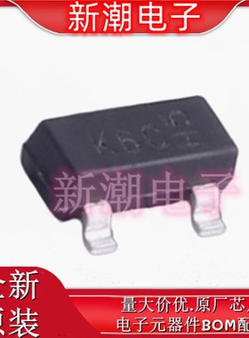 BC817-40Q-7-F 丝印K6C NPN 45V 500mA 三极管 SOT-23 全新原厂