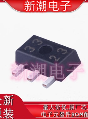 XC6203E332PR-G 3.3V 400mA 线性稳压器 SOT-89 全新原厂/特瑞仕