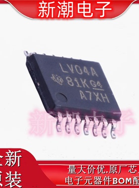 SN74LV04APWR 74LV04A  反相器 封装TSSOP-14 全新原厂TI(德州)
