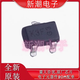 MMST2907A-7-F 丝印K3F SOT-323 PNP 60V600mA 三极管 原厂美台