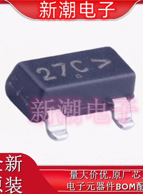 MMBZ27VCLT1G SOT-23 单向 22V 瞬态抑制二极管 全新原厂安森美