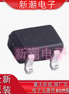 BC857BW-7-F 丝印K3B PNP 45V100mA 三极管 SOT-323 全新原厂美台