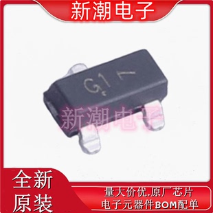 MMBT5551LT1G 封装SOT-23 NPN 160V 600mA 三极管 全新原厂安森美