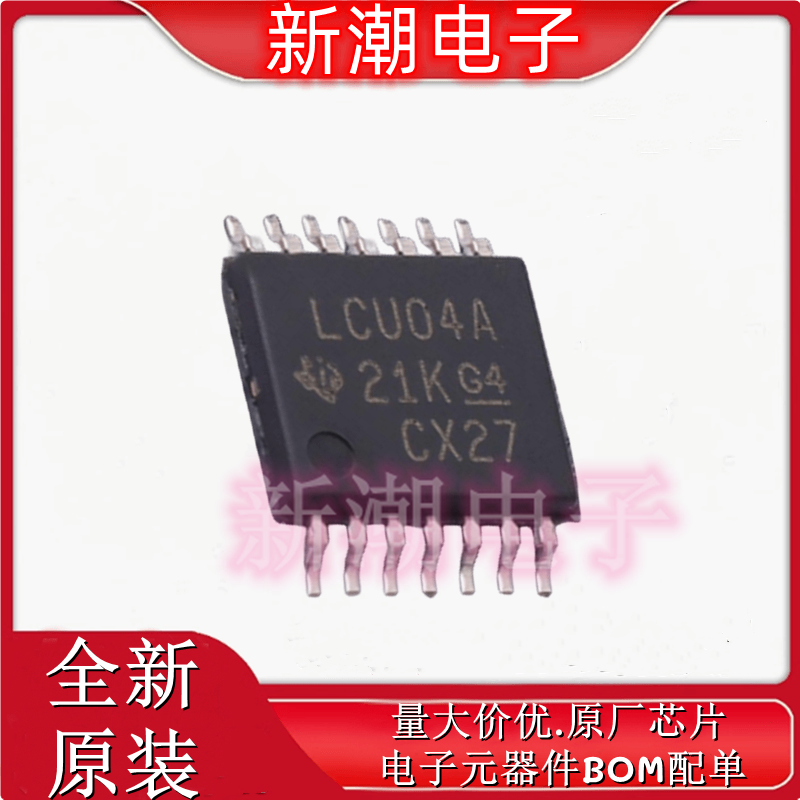 SN74LVCU04APWR 74LVCU04 反相器 封装TSSOP-14 全新原厂TI(德州
