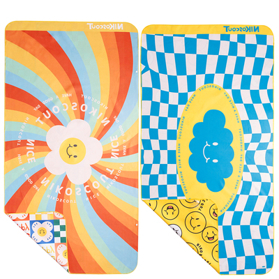 儿童沙滩浴巾超细纤维强吸水成人