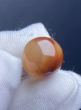 天然水晶红兔毛吊坠圆珠DIY水晶单珠饰品挂坠11mm一物一图