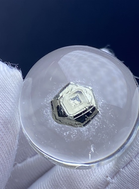 天然水晶包裹体大颗粒黄铜矿吊坠饰品男女款铜矿项链一物一图