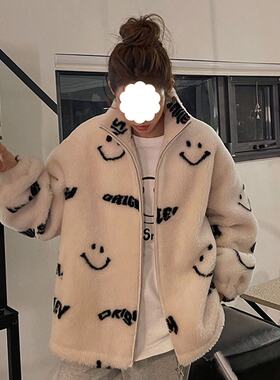 女羊羔毛皮毛一体外套11纸样