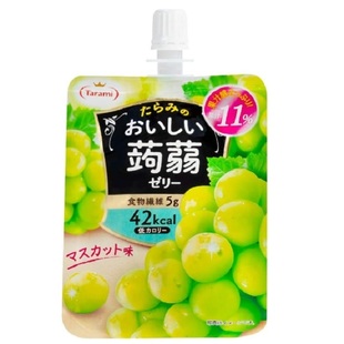 日本产TARAMI蒟蒻啫喱 吸食包蒟蒻ゼリーJELLY富食物纤维耐饥代餐