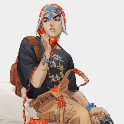 米斯达二次元周边T恤JOJO