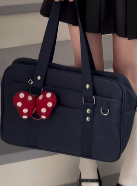 【尼龙布制服包】soda薄荷茶原创jk制服包女基础款校供日常百搭JK