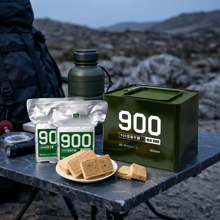 900压缩饼干学生代餐饱腹高能量90压缩干粮四年保质期耐储备食品