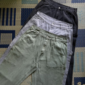 12oz纯棉帆布B11日系复古水洗做旧工装 直筒休闲伐木裤 男cleanfit