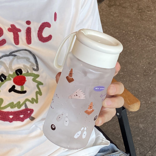 ins风清爽运动桌球塑料水杯