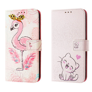 适用于三星S10+手机壳翻盖式Galaxy note10lite电话套S9plus可爱女生s8皮套防摔note20ultra外壳软s7硅胶全包