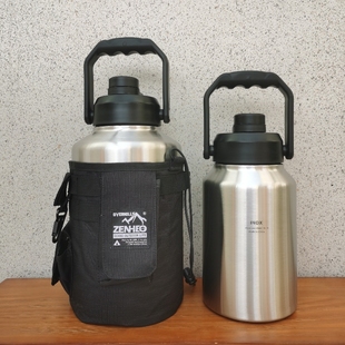 出口德国 316不锈钢保温壶 户外便携热水瓶 运动保冰水壶双层真空