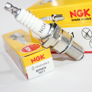 NGK火花塞BP6ES 7811适用于捷达王长安之星夏利桑塔纳通用大头