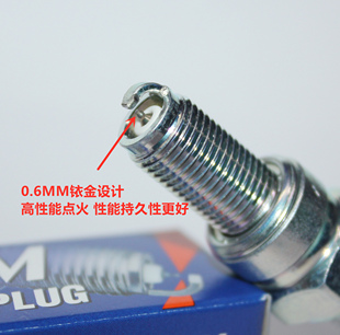 NGK铱金火花塞适用三阳TINI高手fnx150悍将飞度小钢炮姜戈300 400