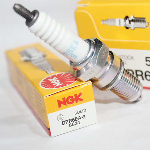 NGK火花塞DPR6EA-9适用于赛艇CT250 300四冲程船外机本田百胜