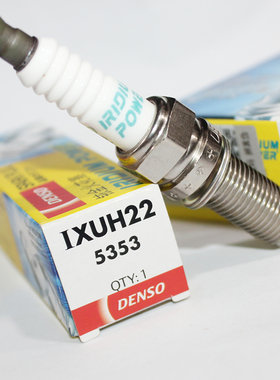 电装铱金火花塞IXUH22适用奥迪Q7 R36途锐大众CC 3.0 3.6辉腾卡宴