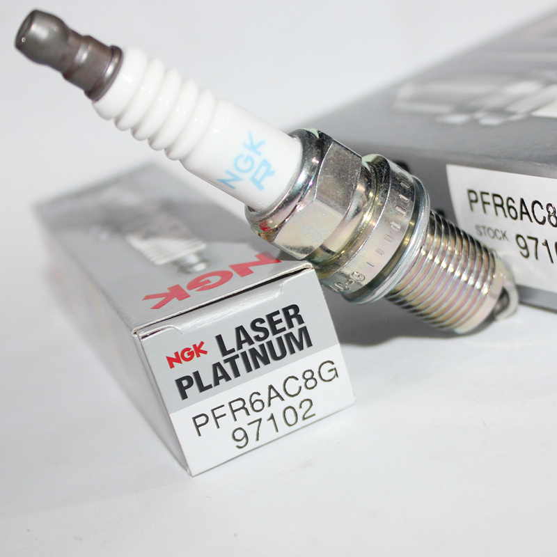 NGK双铂金火花塞PFR6AC8G适用绅宝D70X65 CC D60 D80萨博2.0 2.3T