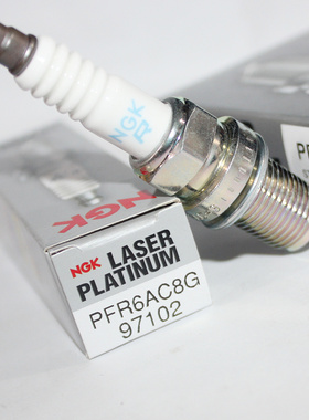 NGK双铂金火花塞PFR6AC8G适用绅宝D70X65 CC D60 D80萨博2.0 2.3T