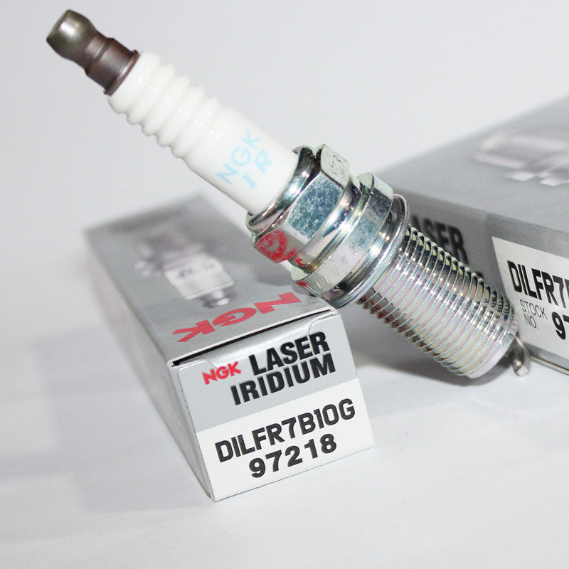 NGK双铱金火花塞DILFR7B10G 97218适用锐志皇冠N52B25 30沃T5改装