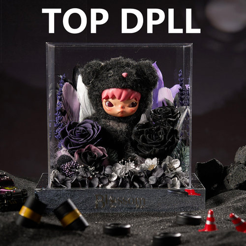 生日礼物小野泡泡玛特永生花POPMART毛绒公仔情人节送男朋友女生