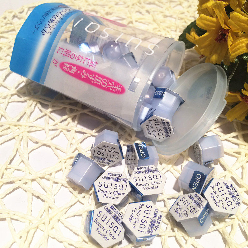 日本cosme大赏嘉娜宝suisai药用酵母酵素洗颜粉末1粒 去黑头角质