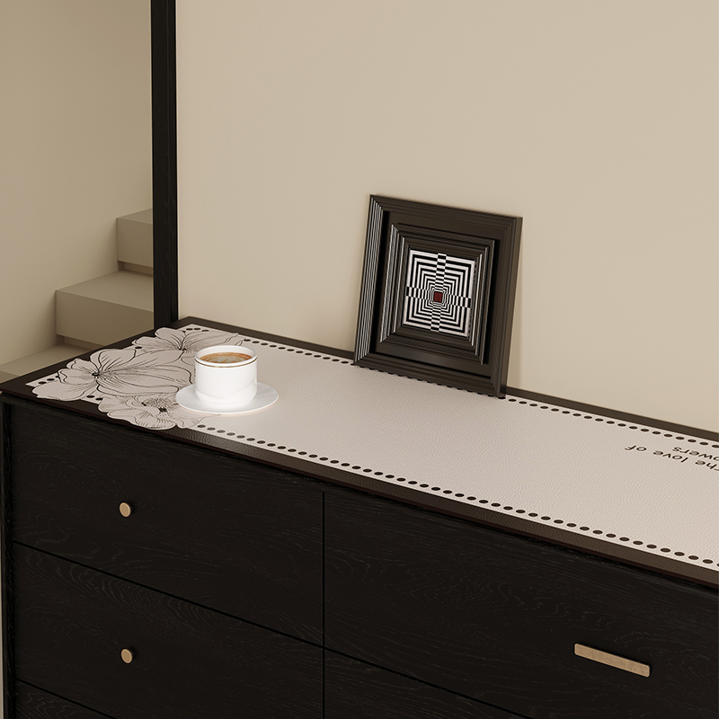 台面垫餐边柜法式花漾之约小香风