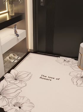 地垫入户门垫皮革2024新款免洗门口门外家用可擦洗可裁剪进门脚垫