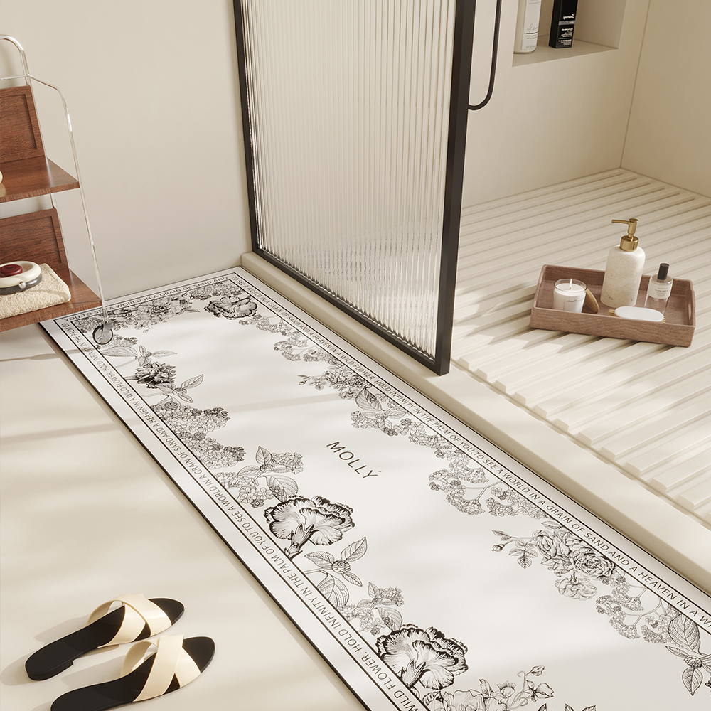 吸水浴室垫防滑吸水速干家用脚垫