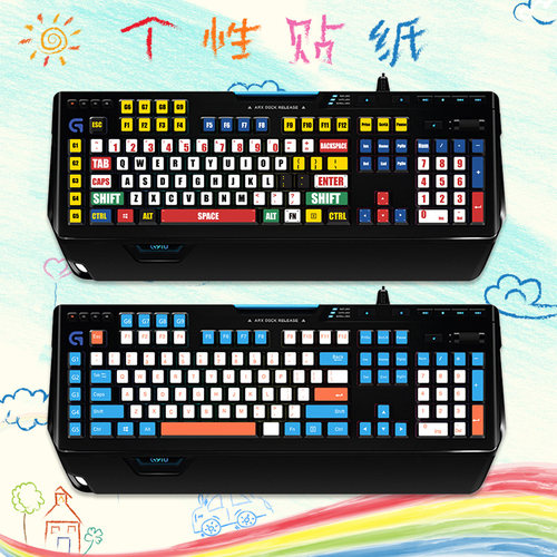 适用于罗技G910键盘贴纸