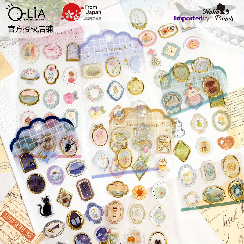 日本Q-LiA正版仿火漆贴纸